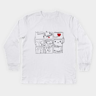 merry x-mas Kids Long Sleeve T-Shirt